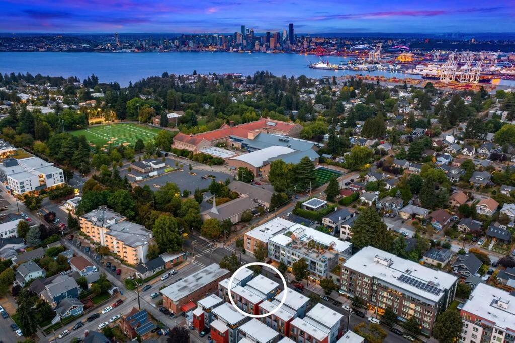 West Seattle'S Modern Townhome Zewnętrze zdjęcie